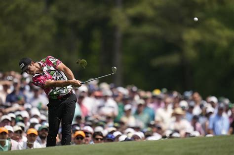 Hovland overcomes Tiger anxiety, tied for 1st at the Masters
